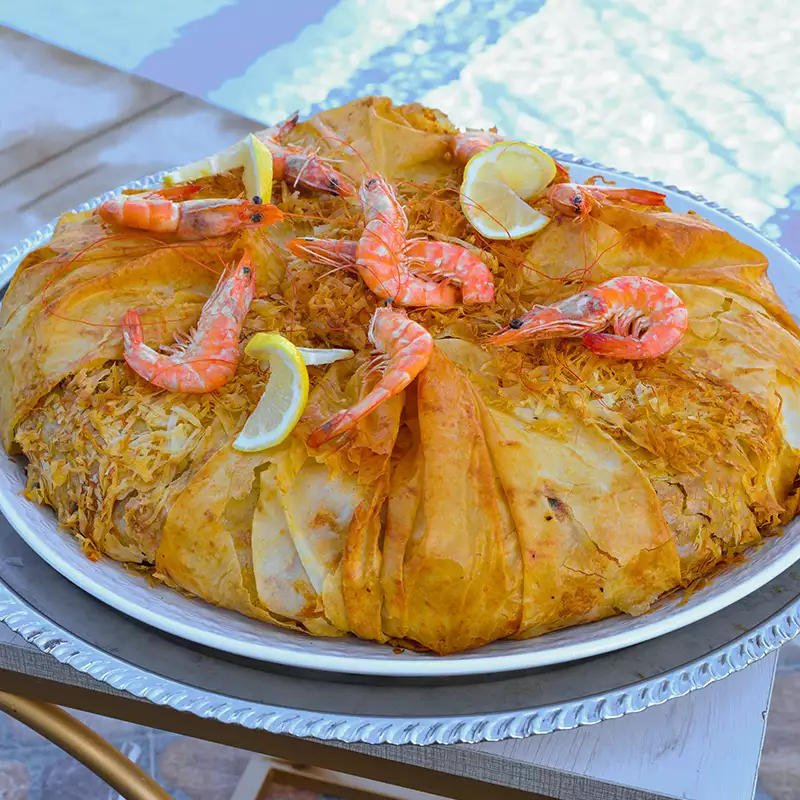 Pastellas aux fruits de mer